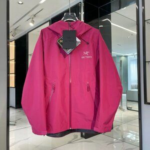 Women's Arcteryx BETA LT Jacket Solid Color Casual Sports Waterproof  Size M